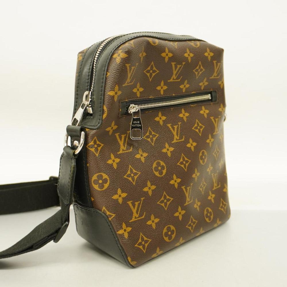 Louis Vuitton Shoulder Bag Monogram Macassar Torres PM M40635 Brown Black Men's - Picture 2 of 10